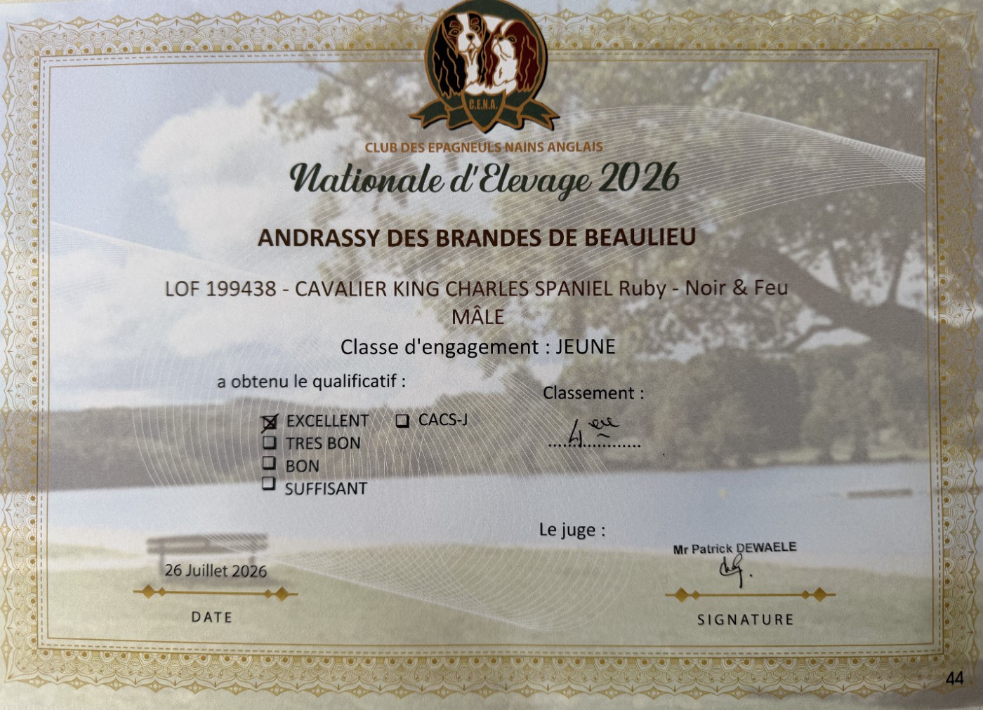 NATIONALE D'ELEVAGE 2026